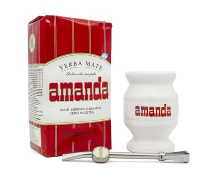 Купить набор для матэ Amanda Kit с керамическим калабасом