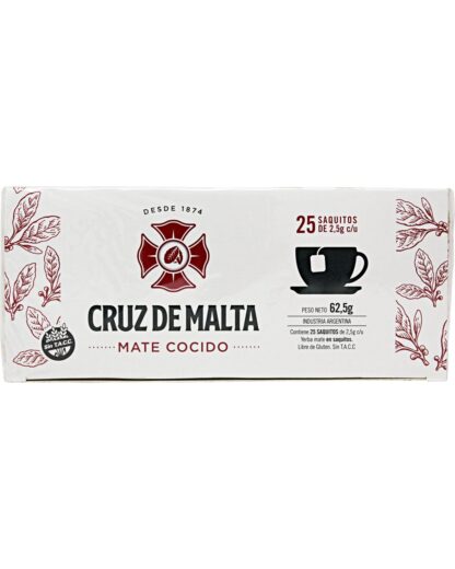 Cruz-de-Malta-Mate-Cocido-Yerba-Mate Teabagsмкупить
